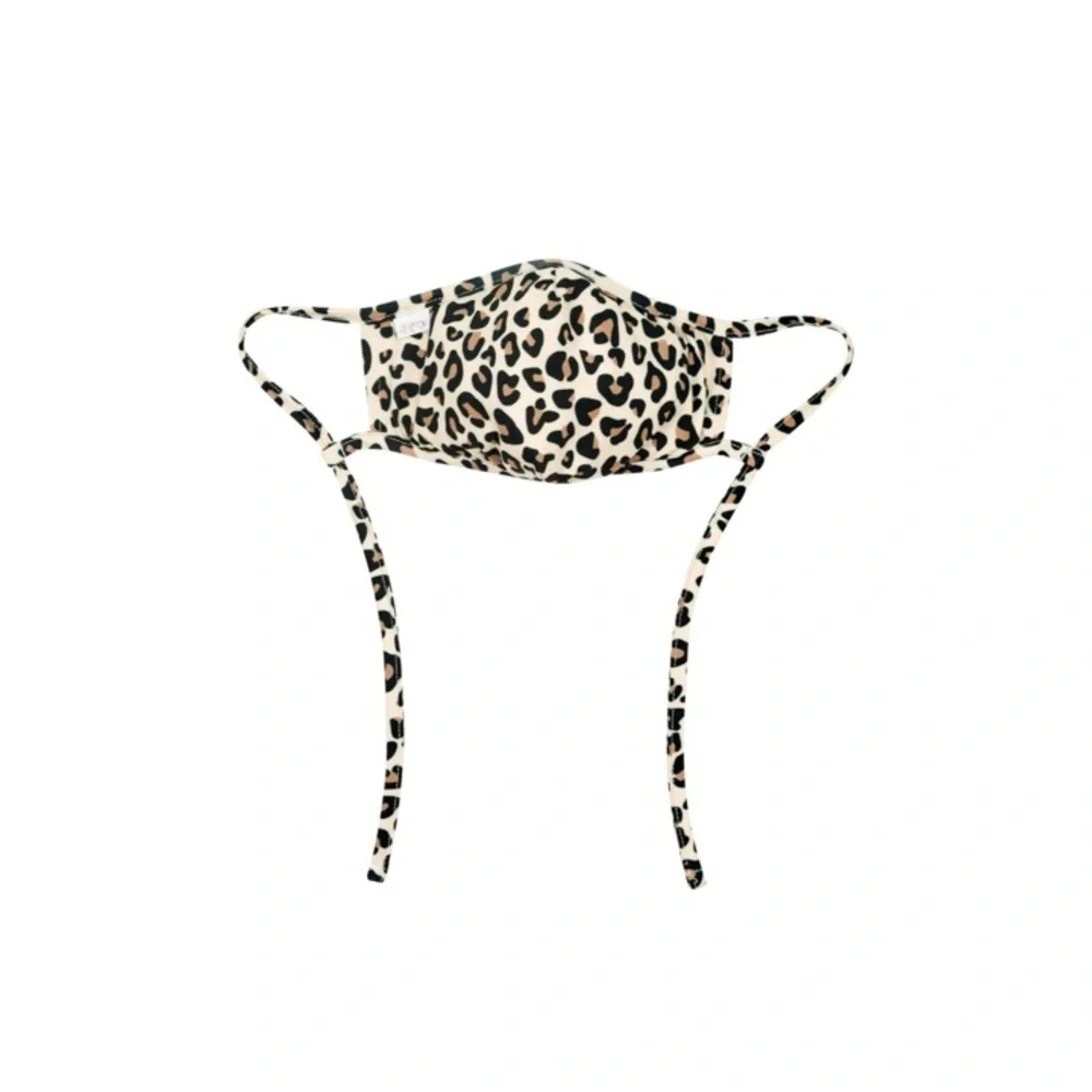 Dew Edit Kitty Kitty Leopard Face Mask Adult Small